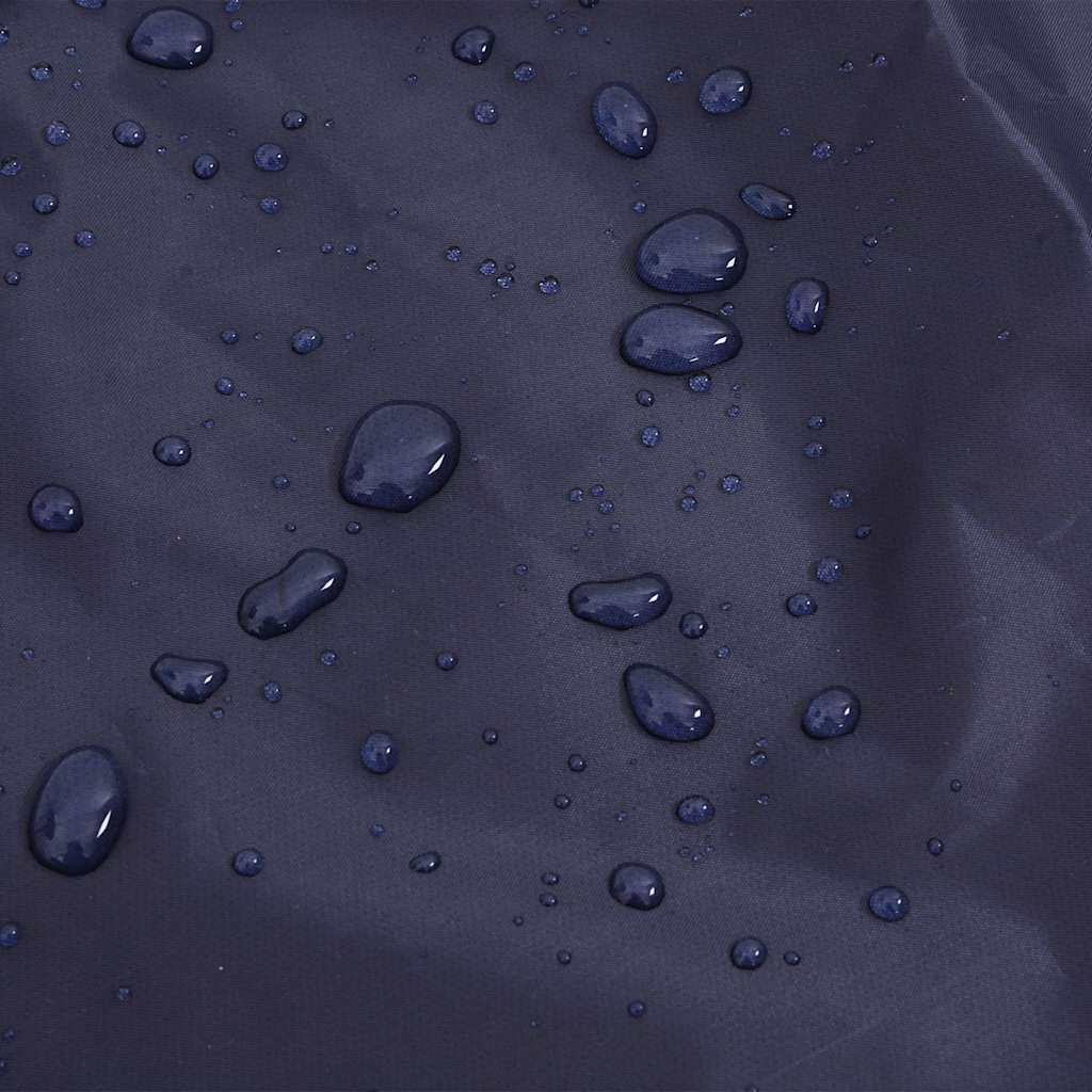 Hondenregenjas met reflecterende strips polyester marineblauw M is nu te koop bij PeponiXL, paradijselijk wonen!