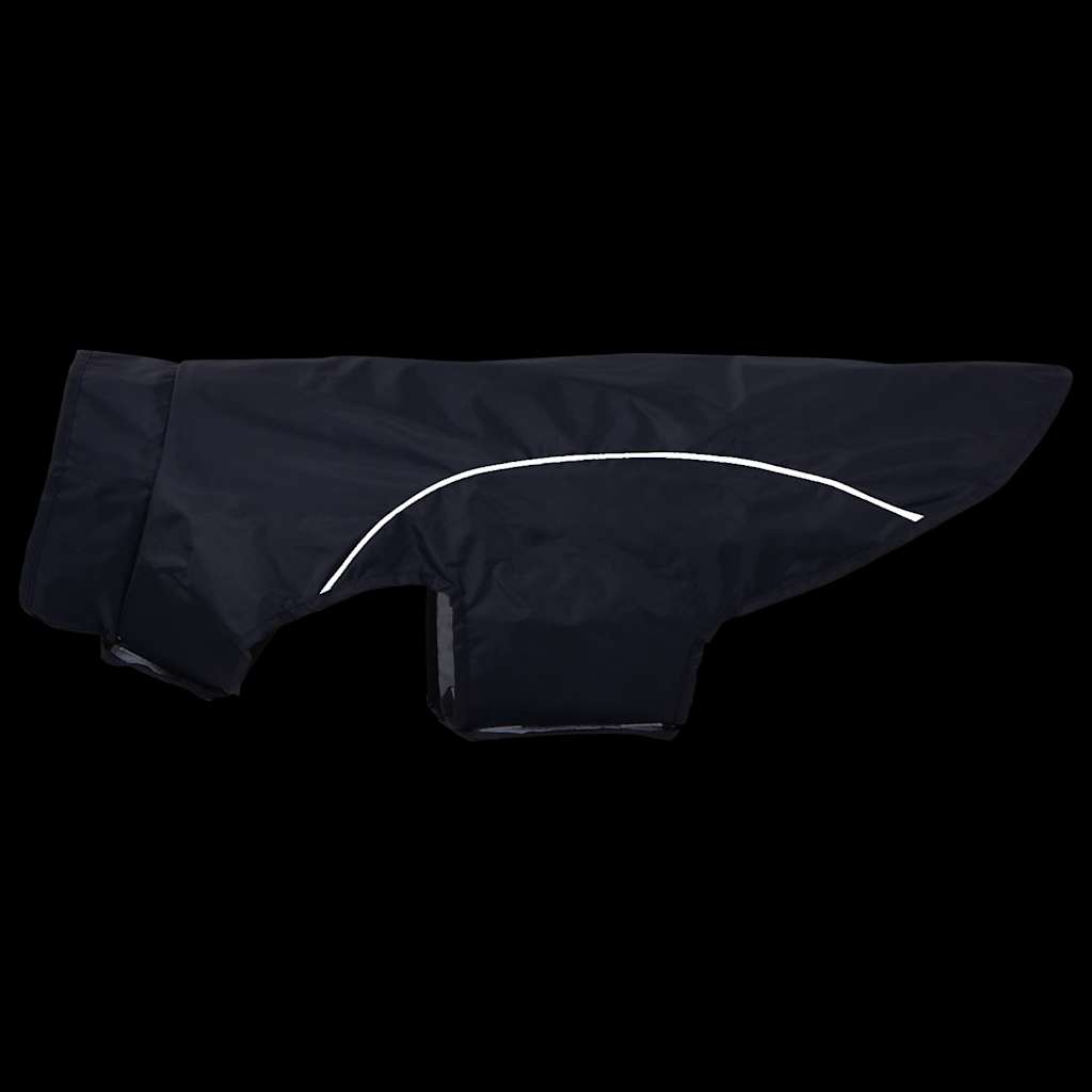 Hondenregenjas met reflecterende strips polyester blauw 2XL is nu te koop bij PeponiXL, paradijselijk wonen!