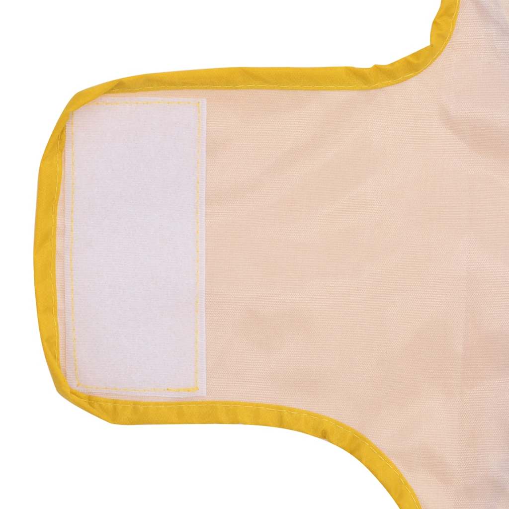 Hondenregenjas met reflecterende strips polyester geel XS is nu te koop bij PeponiXL, paradijselijk wonen!