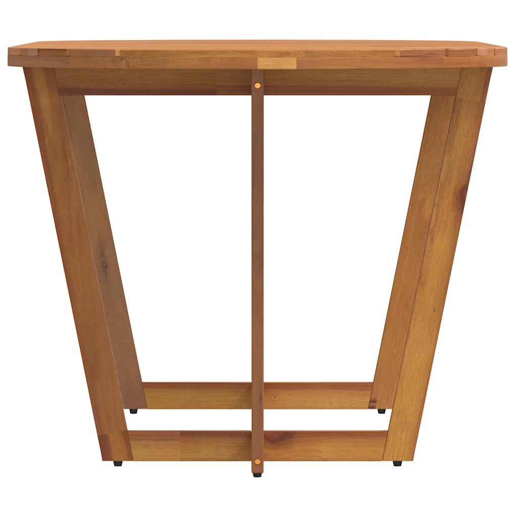 Tuintafel ovaal 200x90x75 cm massief acaciahout is nu te koop bij PeponiXL, paradijselijk wonen!