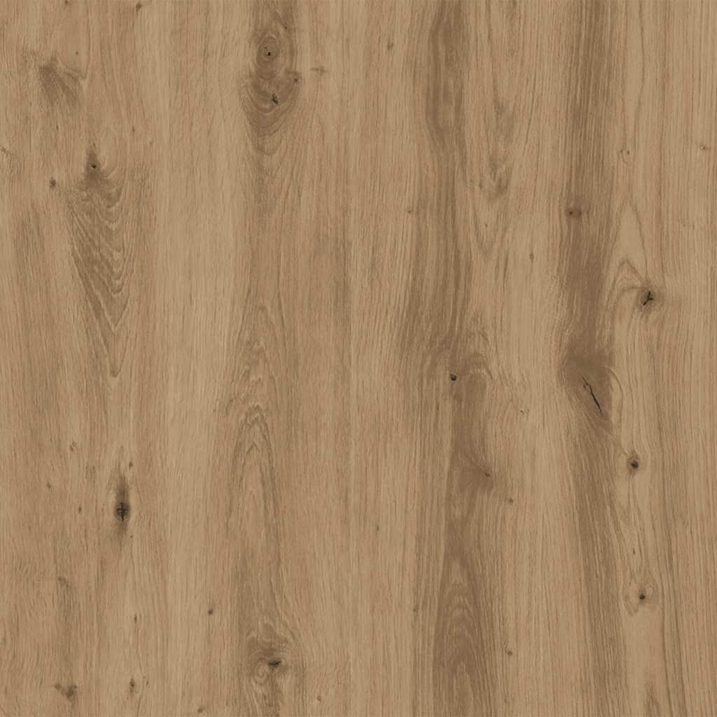 Bedframe zonder matras spaanplaat artisanaal eikenkleurig is nu te koop bij PeponiXL, paradijselijk wonen!