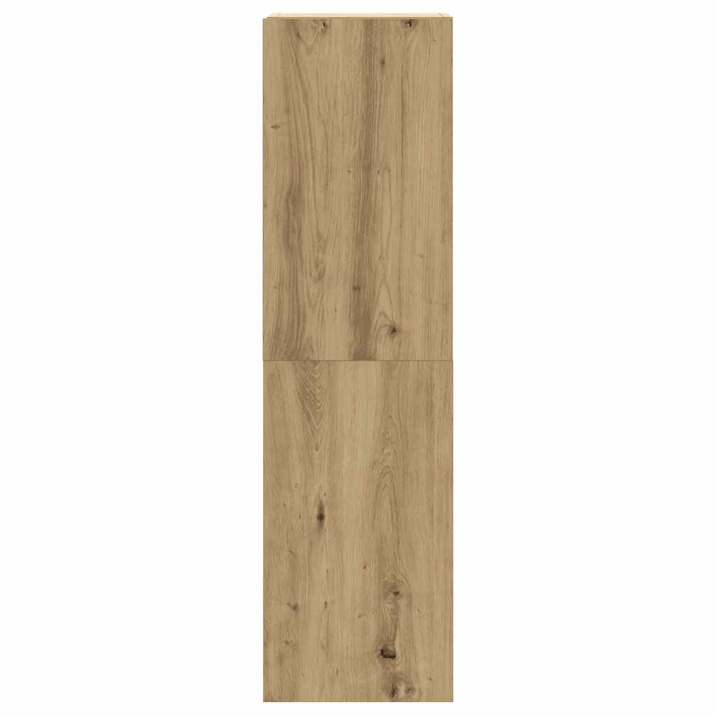 5-delig Tv-meubelset wandmontage bewerkt hout artisanaal eiken is nu te koop bij PeponiXL, paradijselijk wonen!