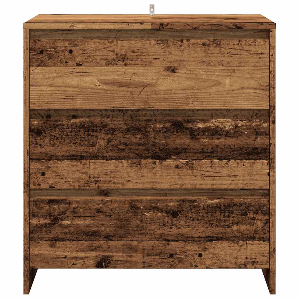 3-delige Dressoirs bewerkt hout oud houtkleurig is nu te koop bij PeponiXL, paradijselijk wonen!