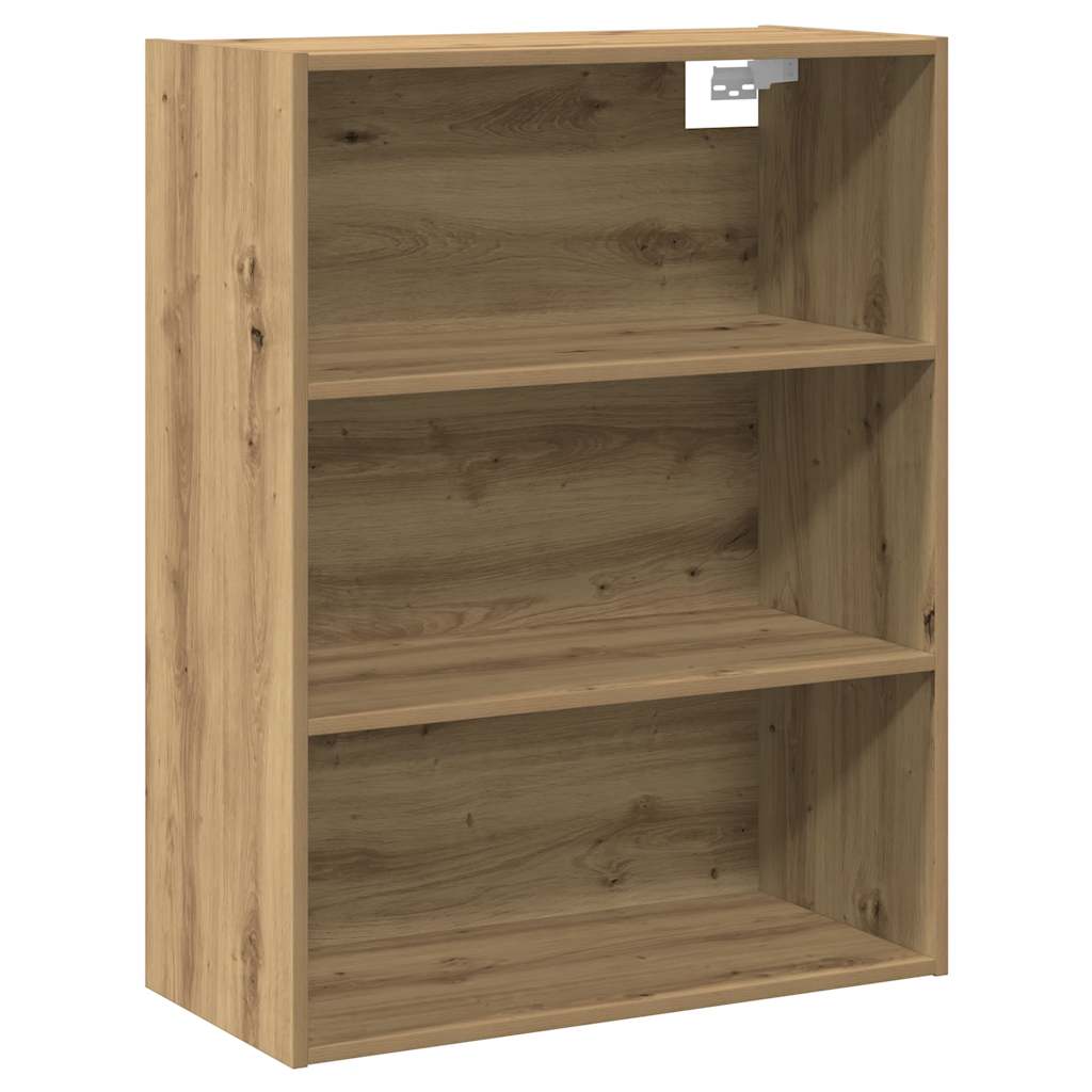 Dressoir met wandkast bewerkt hout artisanaal eikenkleur is nu te koop bij PeponiXL, paradijselijk wonen!