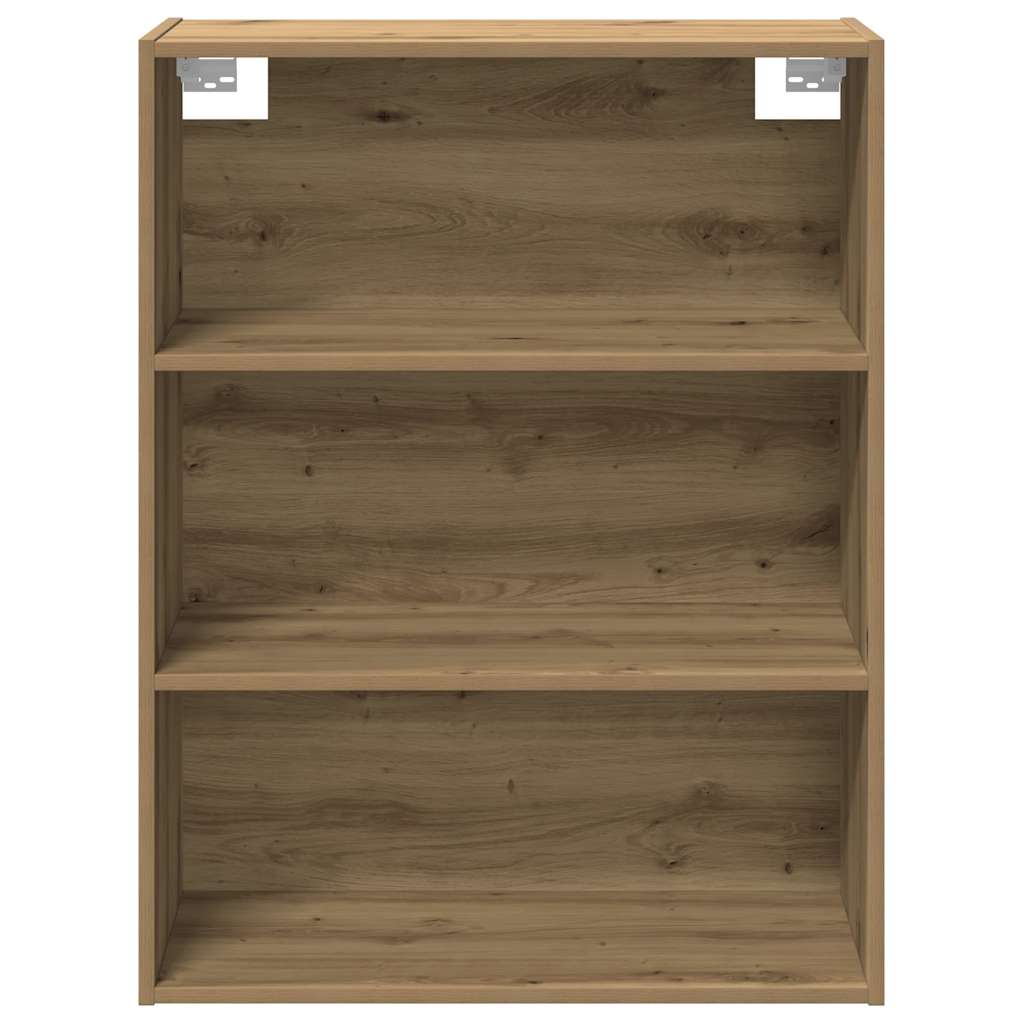 Dressoir met wandkast bewerkt hout artisanaal eikenkleur is nu te koop bij PeponiXL, paradijselijk wonen!