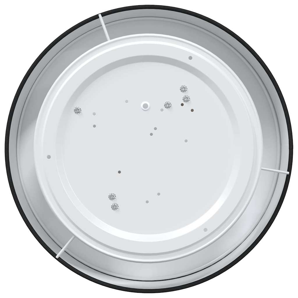 Plafonnière met schijnwerpers Zwart 38 x 38 x 13,5 cm Stof is nu te koop bij PeponiXL, paradijselijk wonen!