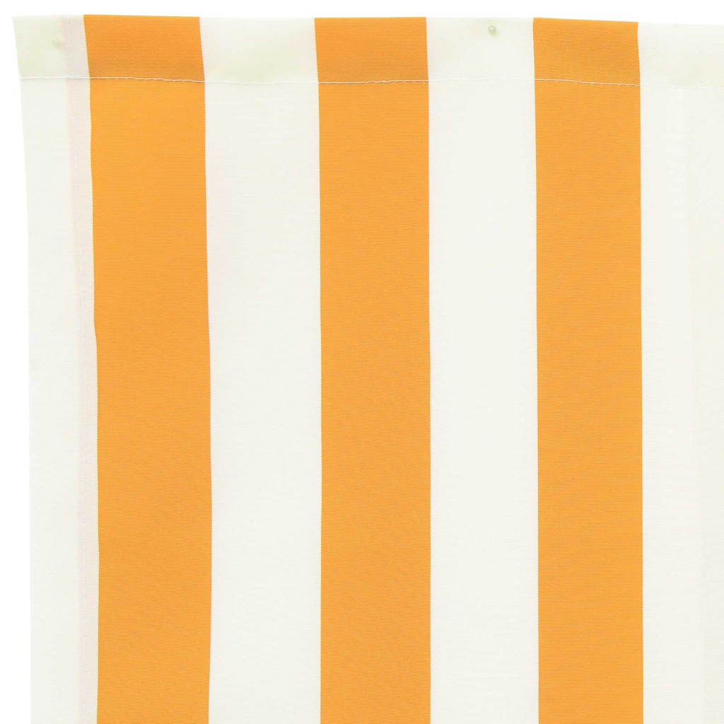 Vervangingsdoek voor zonnescherm Geel en Wit 3 x 2 m Polyester is nu te koop bij PeponiXL, paradijselijk wonen!