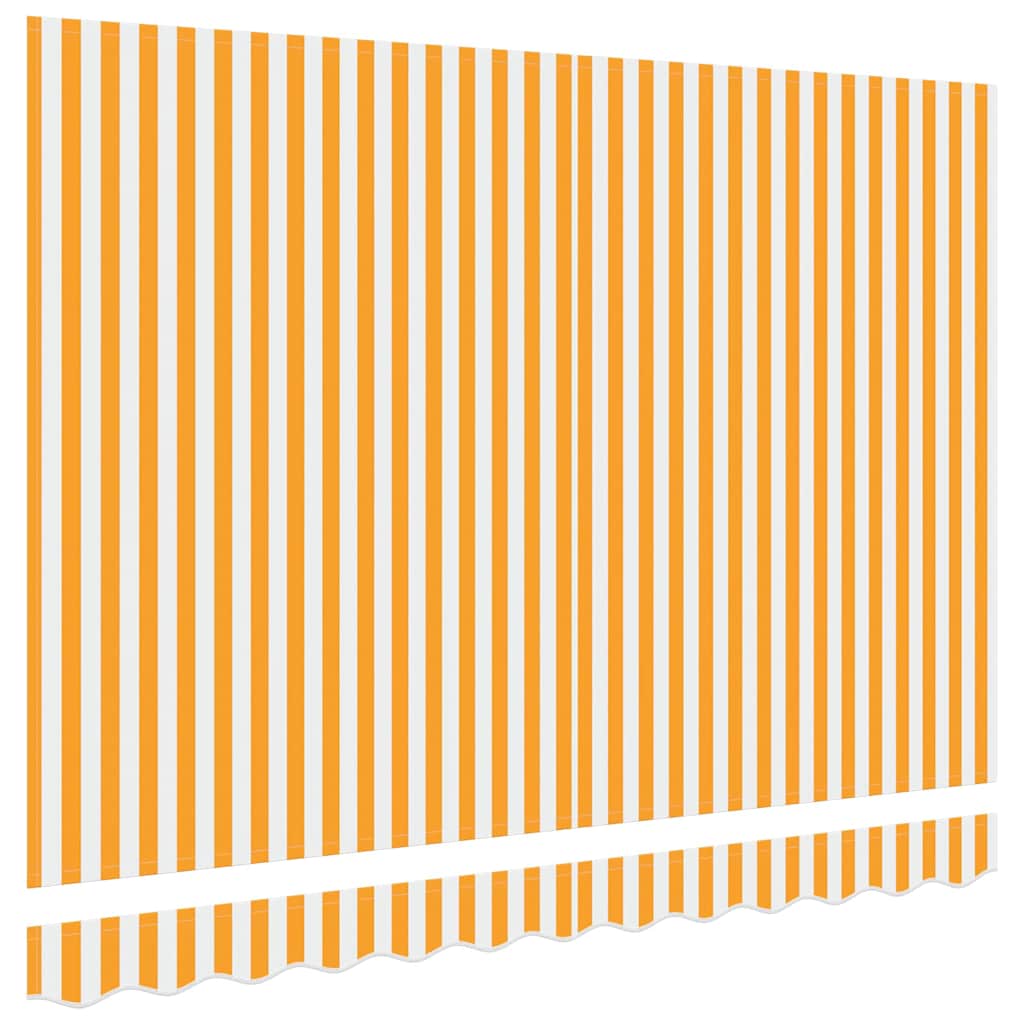 Vervangingsdoek voor zonnescherm Geel en Wit 3 x 2 m Polyester is nu te koop bij PeponiXL, paradijselijk wonen!