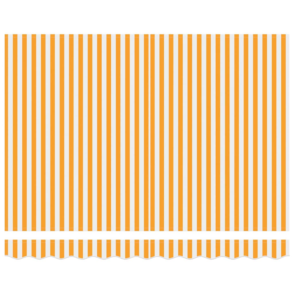 Vervangingsdoek voor zonnescherm Geel en Wit 3 x 2 m Polyester is nu te koop bij PeponiXL, paradijselijk wonen!