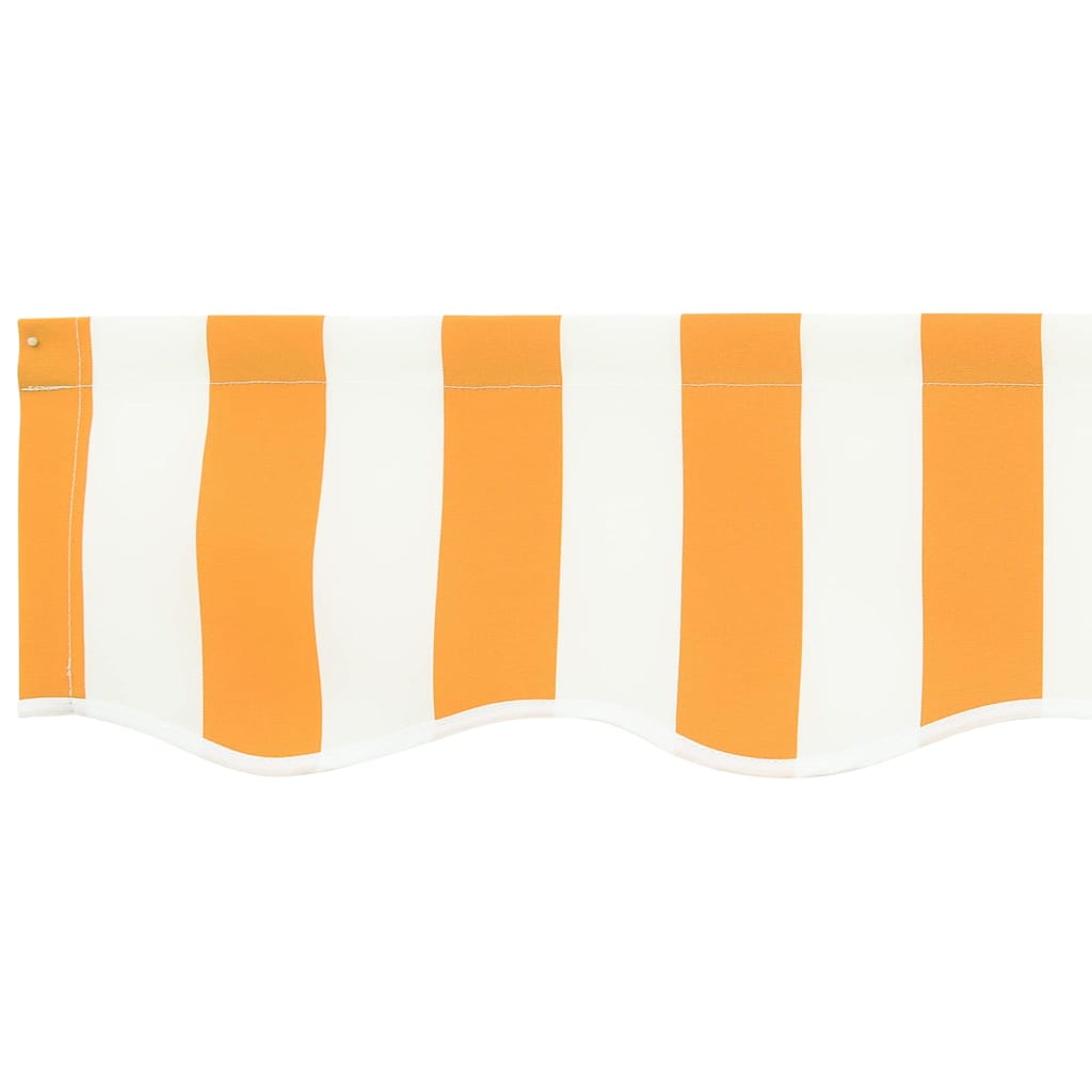 Vervangingsdoek voor zonnescherm Geel en wit 400 x 200 cm is nu te koop bij PeponiXL, paradijselijk wonen!