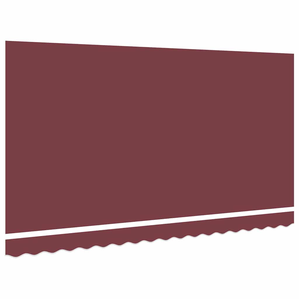 Vervangingsdoek voor zonnescherm Bordeaux Rood 4 x 2 m is nu te koop bij PeponiXL, paradijselijk wonen!