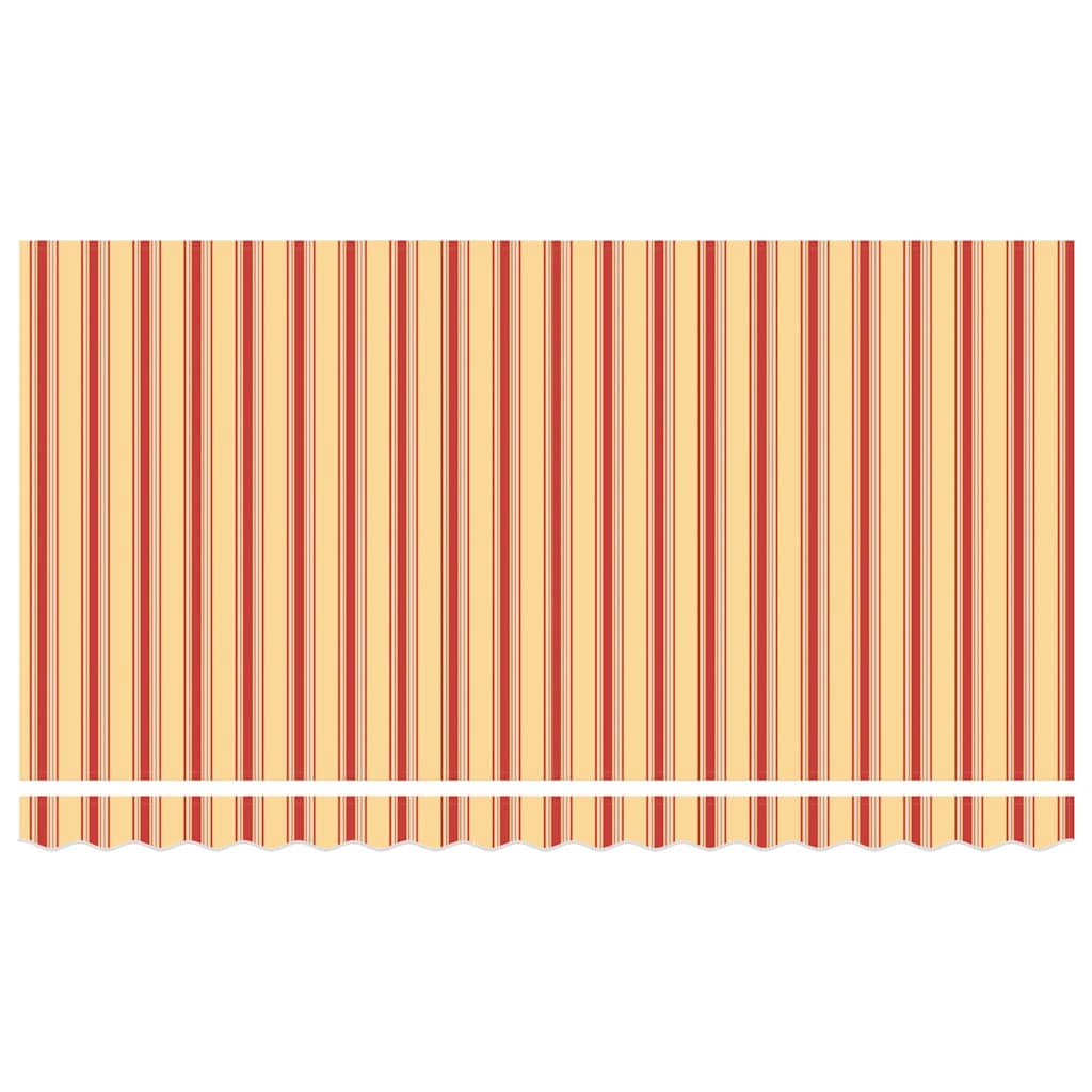 Vervangingsdoek voor zonnescherm Geel en Oranje 380 x 195 cm is nu te koop bij PeponiXL, paradijselijk wonen!