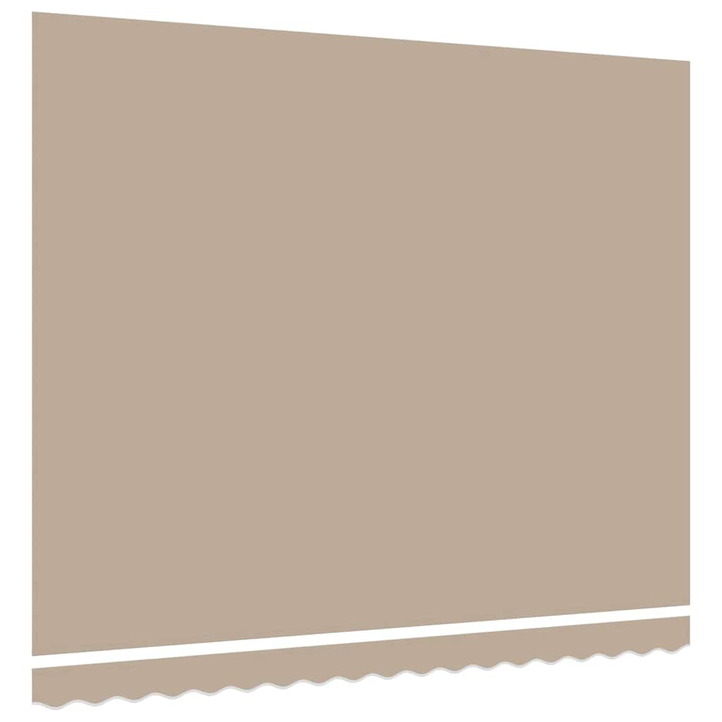 Vervangingsdoek voor zonnescherm Beige 4 × 3 m Polyester is nu te koop bij PeponiXL, paradijselijk wonen!