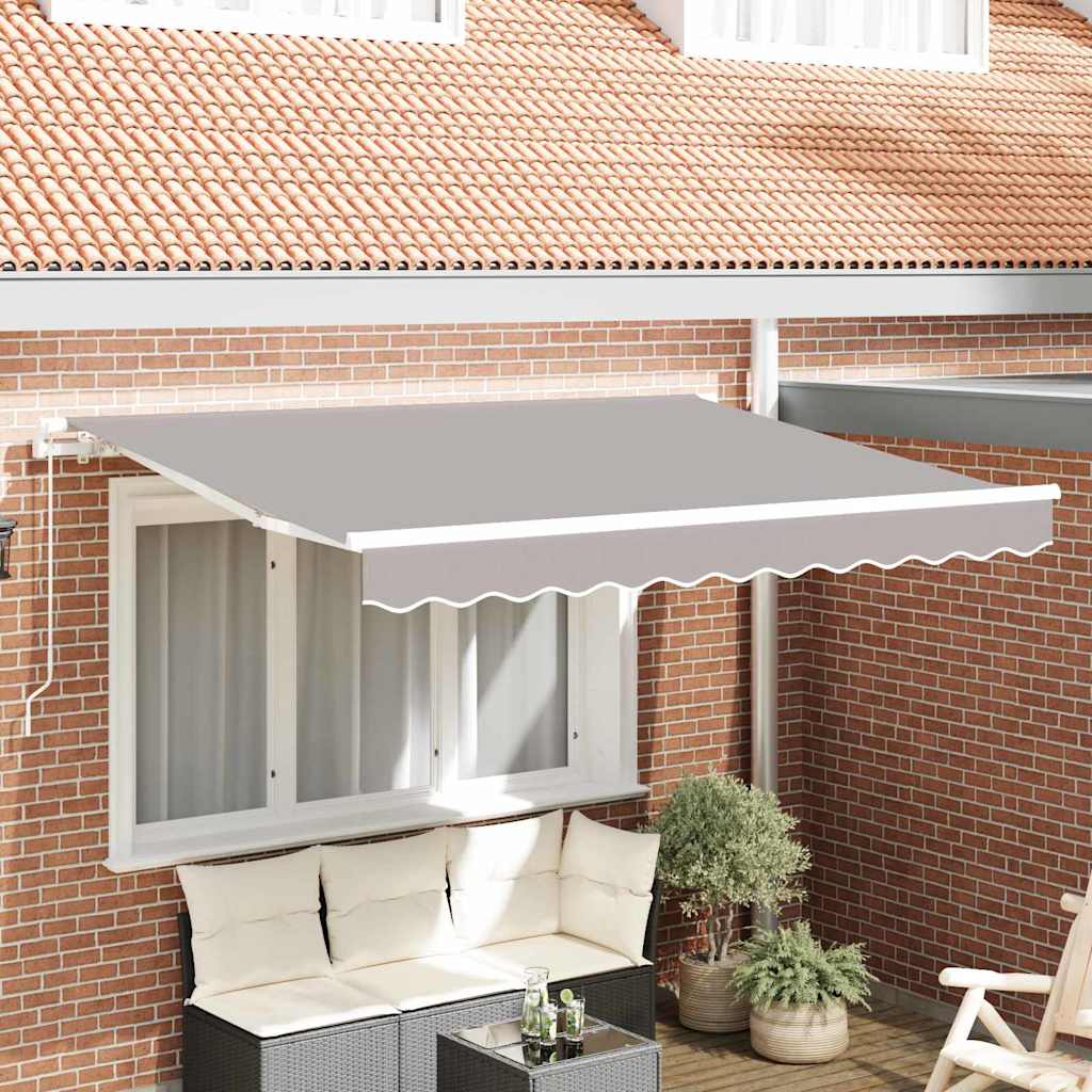 Vervangingsdoek voor zonnescherm Lichtgrijs 3,5 x 2 m Polyester is nu te koop bij PeponiXL, paradijselijk wonen!
