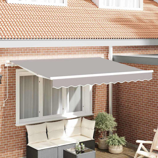 Vervangingsdoek voor zonnescherm Lichtgrijs 3,5 x 2,5 m is nu te koop bij PeponiXL, paradijselijk wonen!