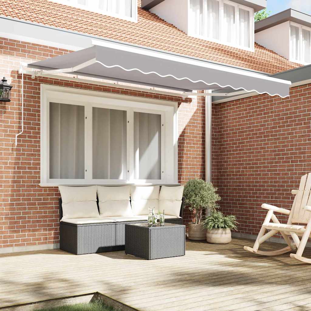 Vervangingsdoek voor zonnescherm Lichtgrijs 3,5 x 2,5 m is nu te koop bij PeponiXL, paradijselijk wonen!