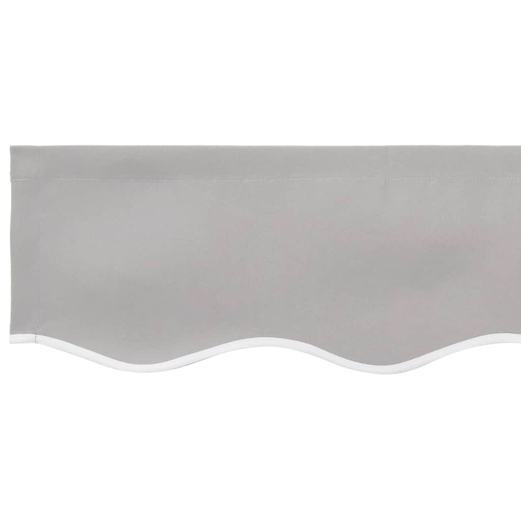 Vervangingsdoek voor zonnescherm Lichtgrijs 4 × 3 m Polyester is nu te koop bij PeponiXL, paradijselijk wonen!