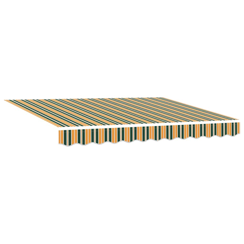 Vervangingsdoek voor zonnescherm Groen en geel 280 x 245 cm is nu te koop bij PeponiXL, paradijselijk wonen!