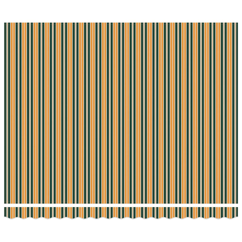 Vervangingsdoek voor zonnescherm Groen en geel 380 x 295 cm is nu te koop bij PeponiXL, paradijselijk wonen!