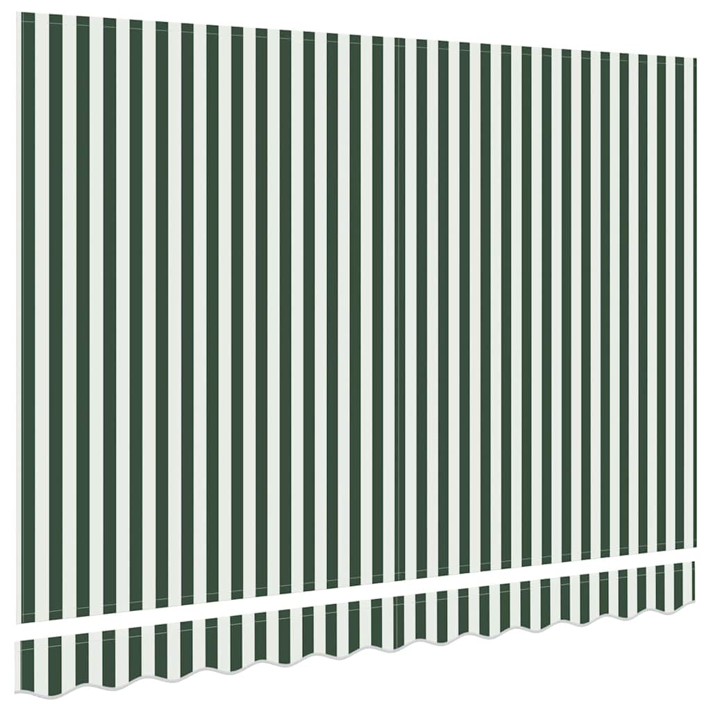 Vervangingsdoek voor zonnescherm Groen en Wit 330 x 245 cm is nu te koop bij PeponiXL, paradijselijk wonen!