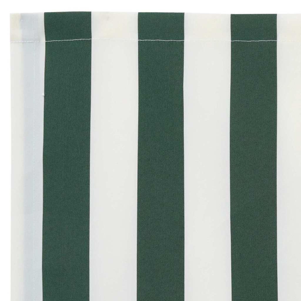 Vervangingsdoek voor zonnescherm Groen en Wit 380 x 295 cm is nu te koop bij PeponiXL, paradijselijk wonen!