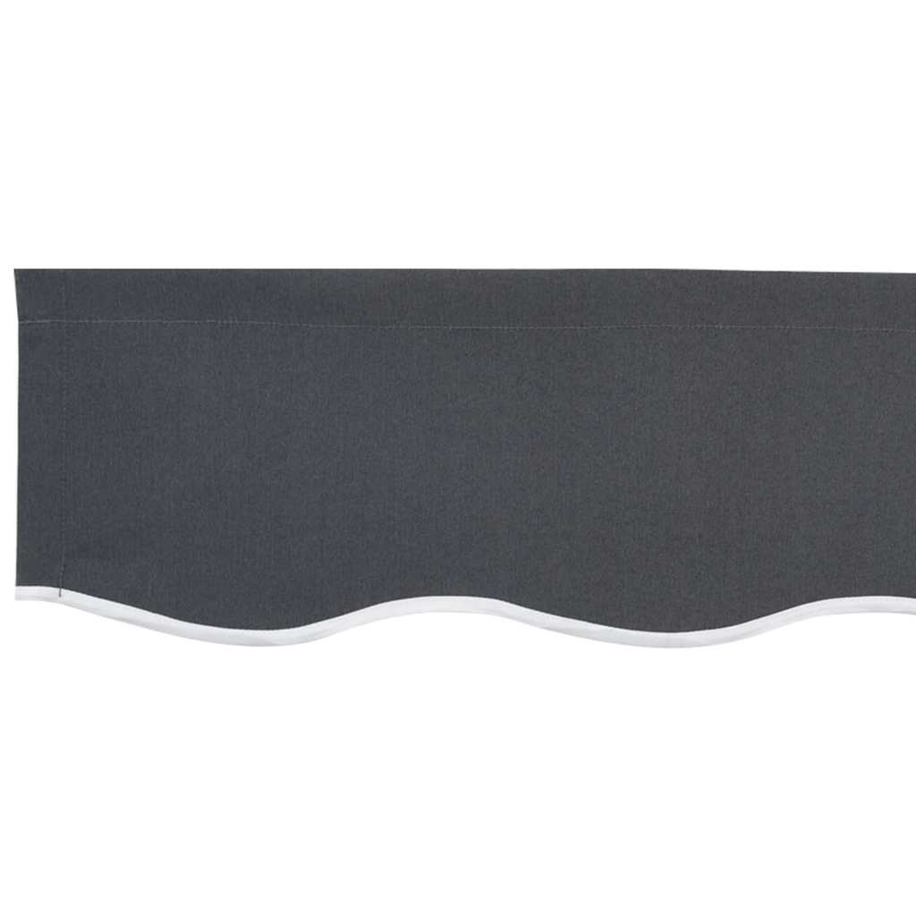 Markies Valance Antraciet 230 x 20 cm Canvas is nu te koop bij PeponiXL, paradijselijk wonen!