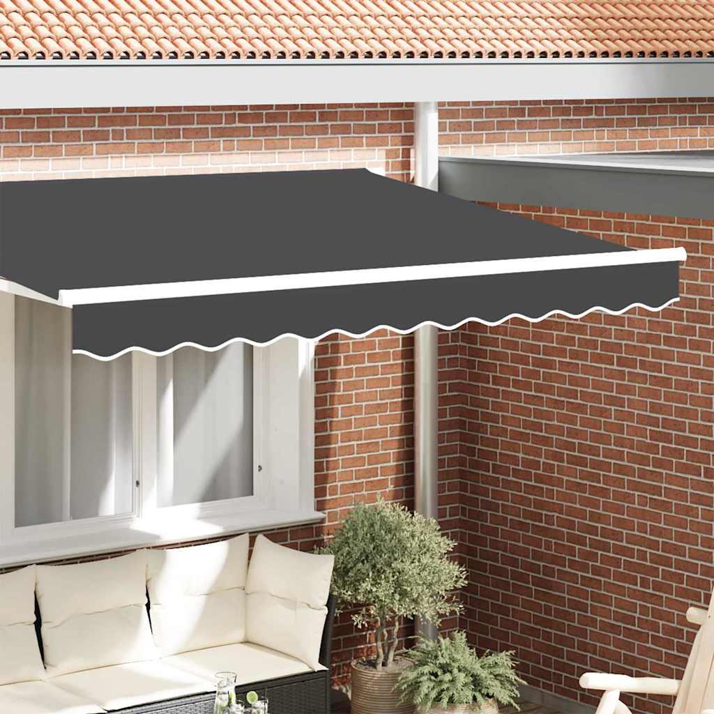 Markies Valance Antraciet 230 x 20 cm Canvas is nu te koop bij PeponiXL, paradijselijk wonen!