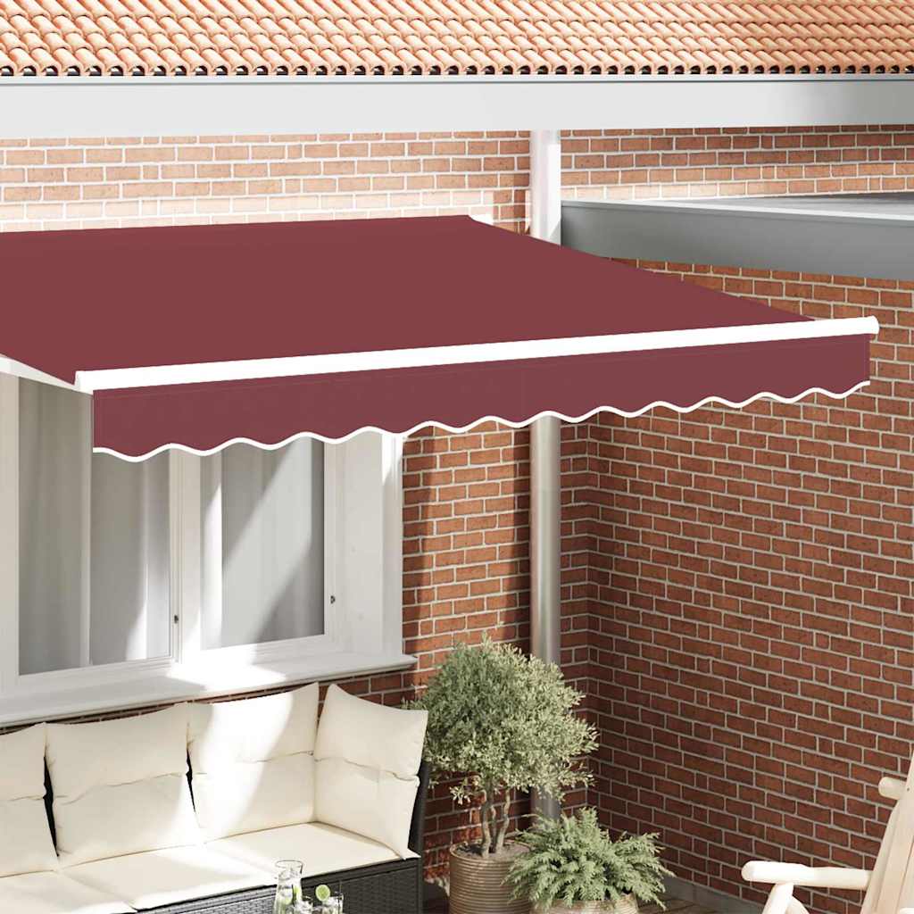 Markies Valance Bordeauxrood 230 x 20 cm Canvas is nu te koop bij PeponiXL, paradijselijk wonen!
