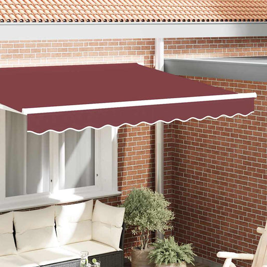 Markies Valance Bordeauxrood 230 x 20 cm Canvas is nu te koop bij PeponiXL, paradijselijk wonen!