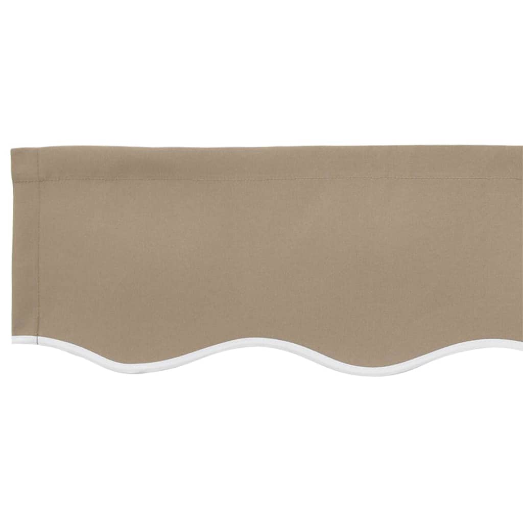 Markies Valance Beige 380 x 20 cm Canvas is nu te koop bij PeponiXL, paradijselijk wonen!