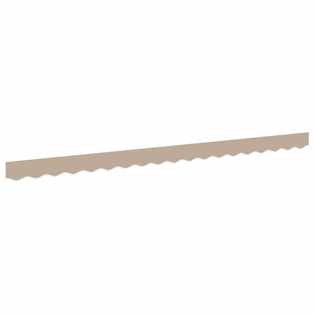 Markies Valance Beige 380 x 20 cm Canvas is nu te koop bij PeponiXL, paradijselijk wonen!