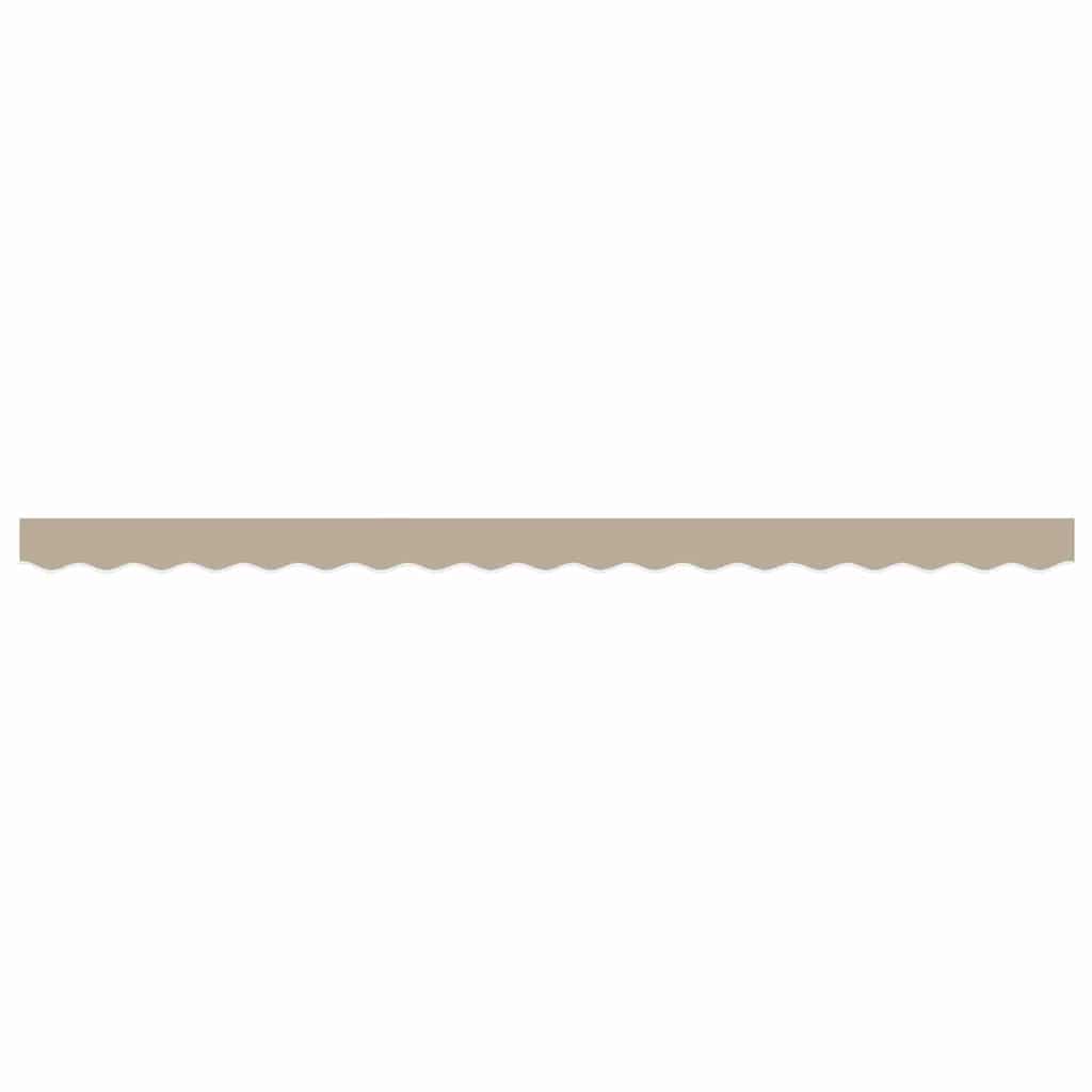 Markies Valance Beige 380 x 20 cm Canvas is nu te koop bij PeponiXL, paradijselijk wonen!