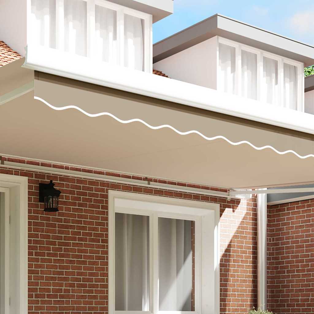 Markies Valance Beige 480 x 20 cm Canvas is nu te koop bij PeponiXL, paradijselijk wonen!