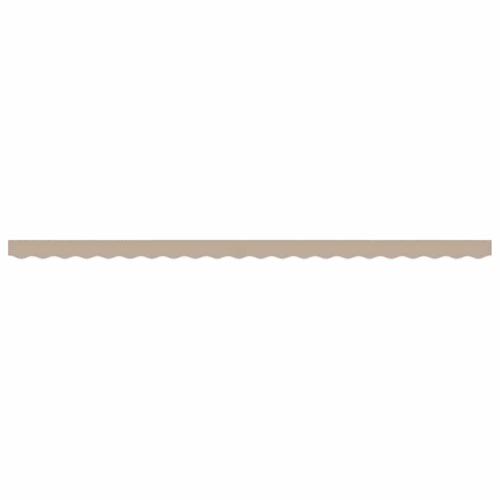 Markies Valance Beige 480 x 20 cm Canvas is nu te koop bij PeponiXL, paradijselijk wonen!