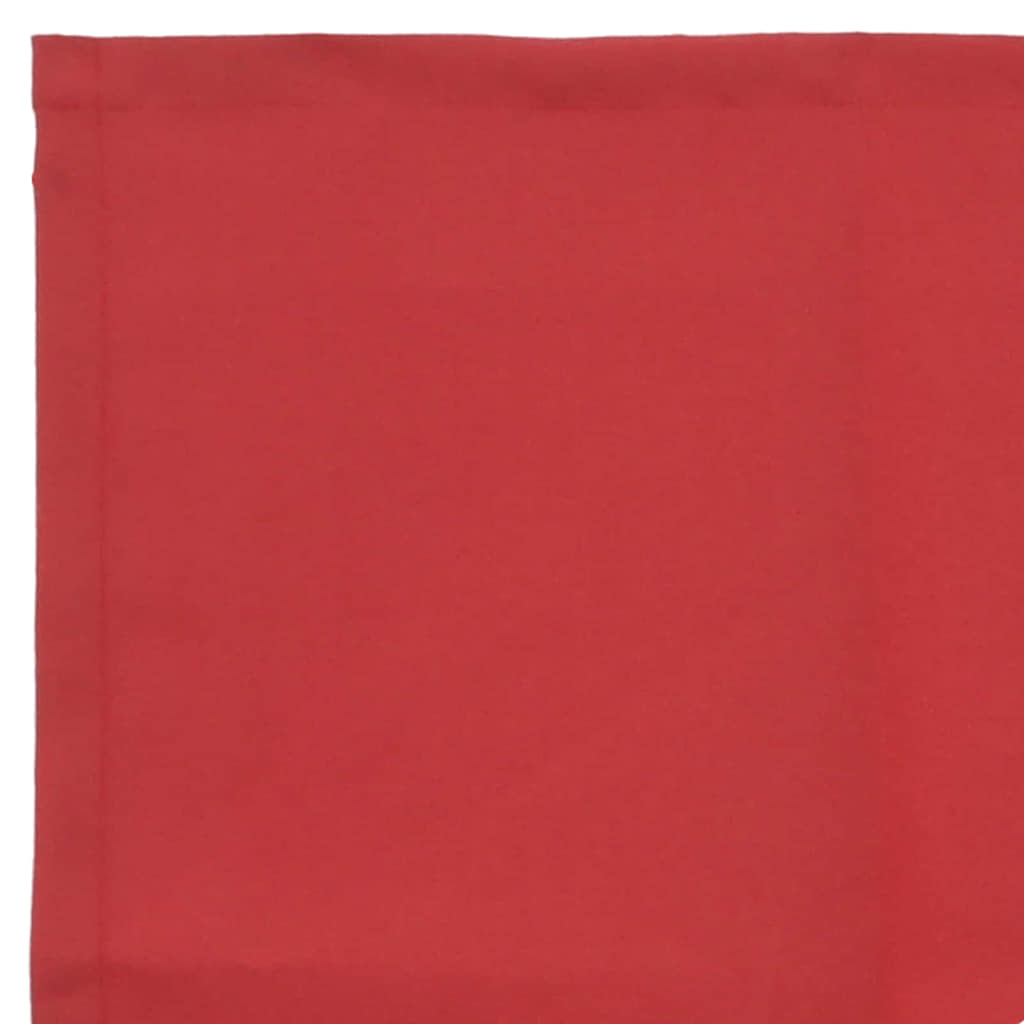 Vervangende markies volant Rood 230 x 20 cm Polyester