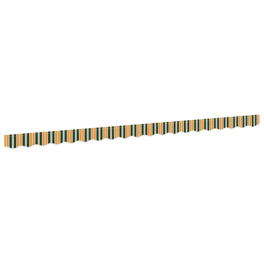 Vervangende markies volant Groen en geel 4,5 m Polyester is nu te koop bij PeponiXL, paradijselijk wonen!