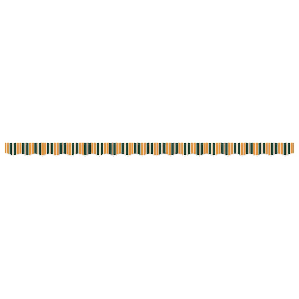 Vervangende markies volant Groen en geel 4,5 m Polyester is nu te koop bij PeponiXL, paradijselijk wonen!