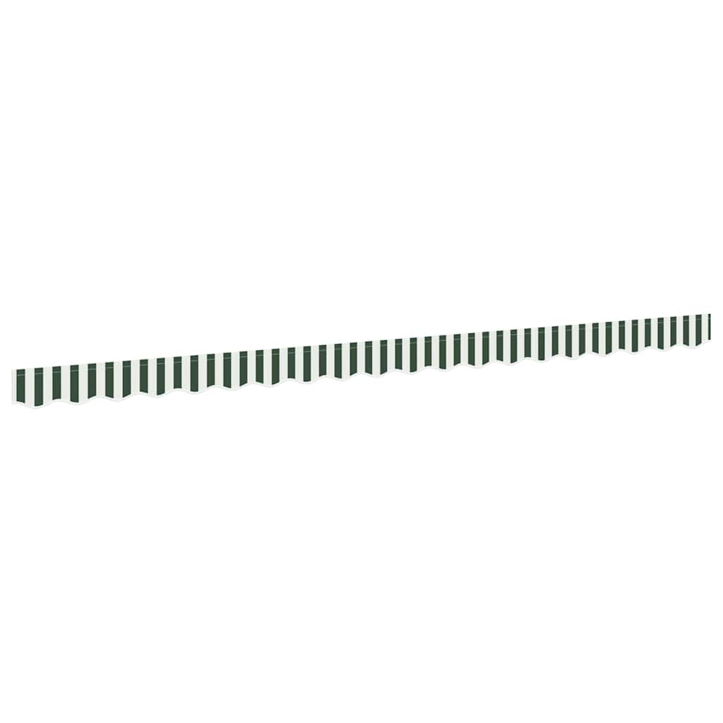 Markies Valance Groen en Wit 430 x 20 cm Canvas is nu te koop bij PeponiXL, paradijselijk wonen!