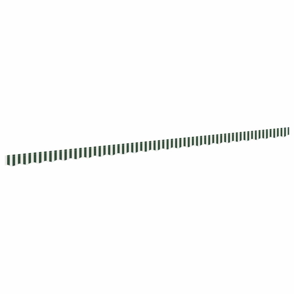 Markies Valance Groen en Wit 580 x 20 cm Canvas is nu te koop bij PeponiXL, paradijselijk wonen!