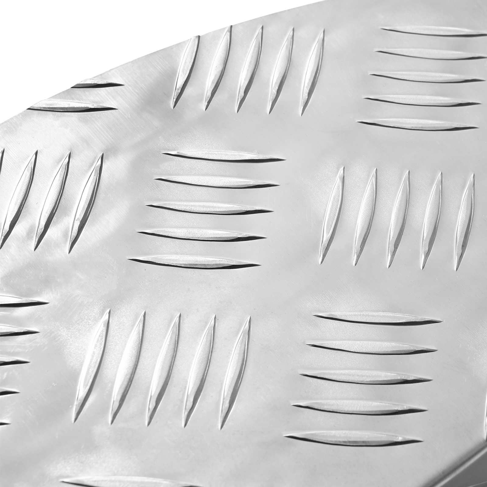 Trap Tread 5 pcs Zilver 60 x 18 x 2,5 cm Aluminium is nu te koop bij PeponiXL, paradijselijk wonen!