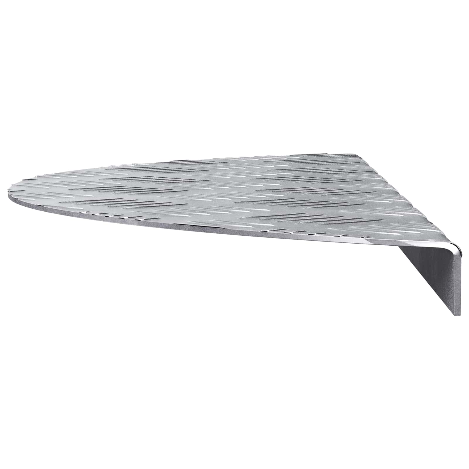 Trap Tread 10 pcs Zilver 60 x 18 x 2,5 cm Aluminium is nu te koop bij PeponiXL, paradijselijk wonen!