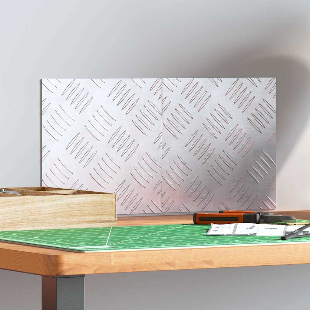 Trap Tread Vierkant 2 pcs Zilver 20 x 20 cm Aluminium is nu te koop bij PeponiXL, paradijselijk wonen!