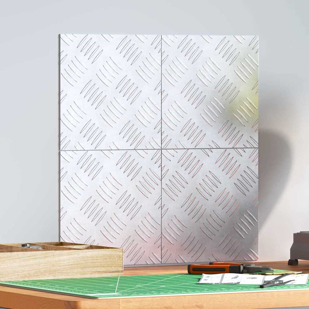 Trap Tread Vierkant 4 pcs Zilver 20 x 20 cm Aluminium is nu te koop bij PeponiXL, paradijselijk wonen!