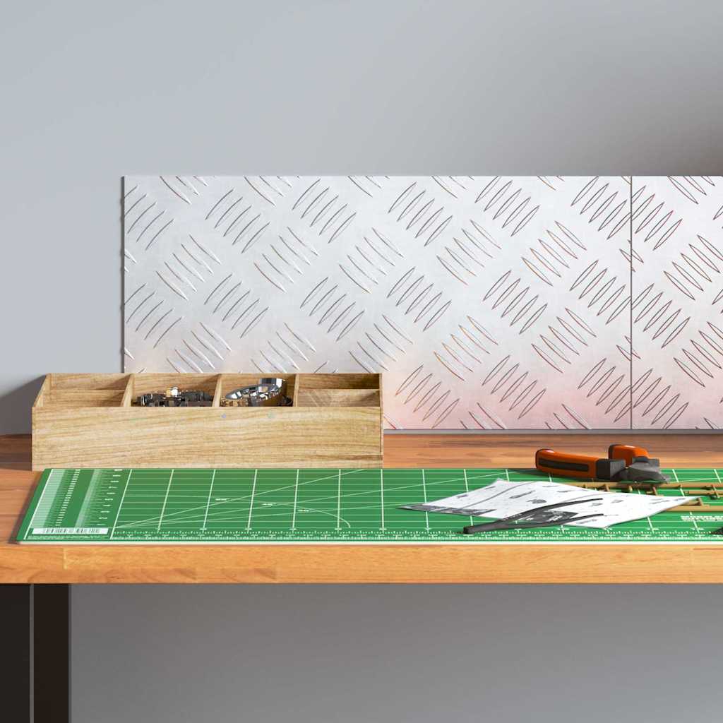 Trap Tread Rechthoekig 2 pcs Zilver 40 x 20 cm Aluminium is nu te koop bij PeponiXL, paradijselijk wonen!