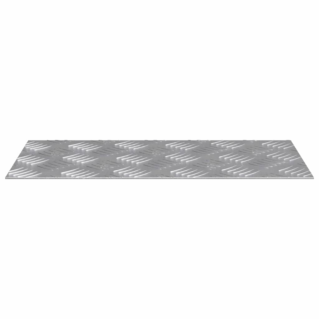 Trap Tread Rechthoekig 2 pcs Zilver 40 x 20 cm Aluminium is nu te koop bij PeponiXL, paradijselijk wonen!