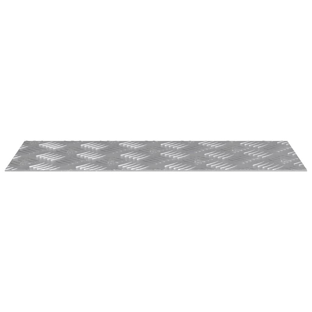 Trap Tread Rechthoekig 2 pcs Zilver 50 x 20 cm Aluminium is nu te koop bij PeponiXL, paradijselijk wonen!