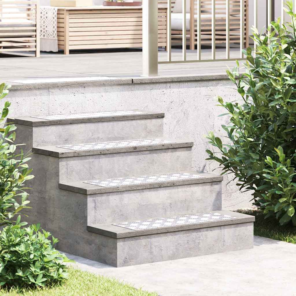 Trap Tread Rechthoekig 2 pcs Zilver 60 x 20 cm Aluminium is nu te koop bij PeponiXL, paradijselijk wonen!