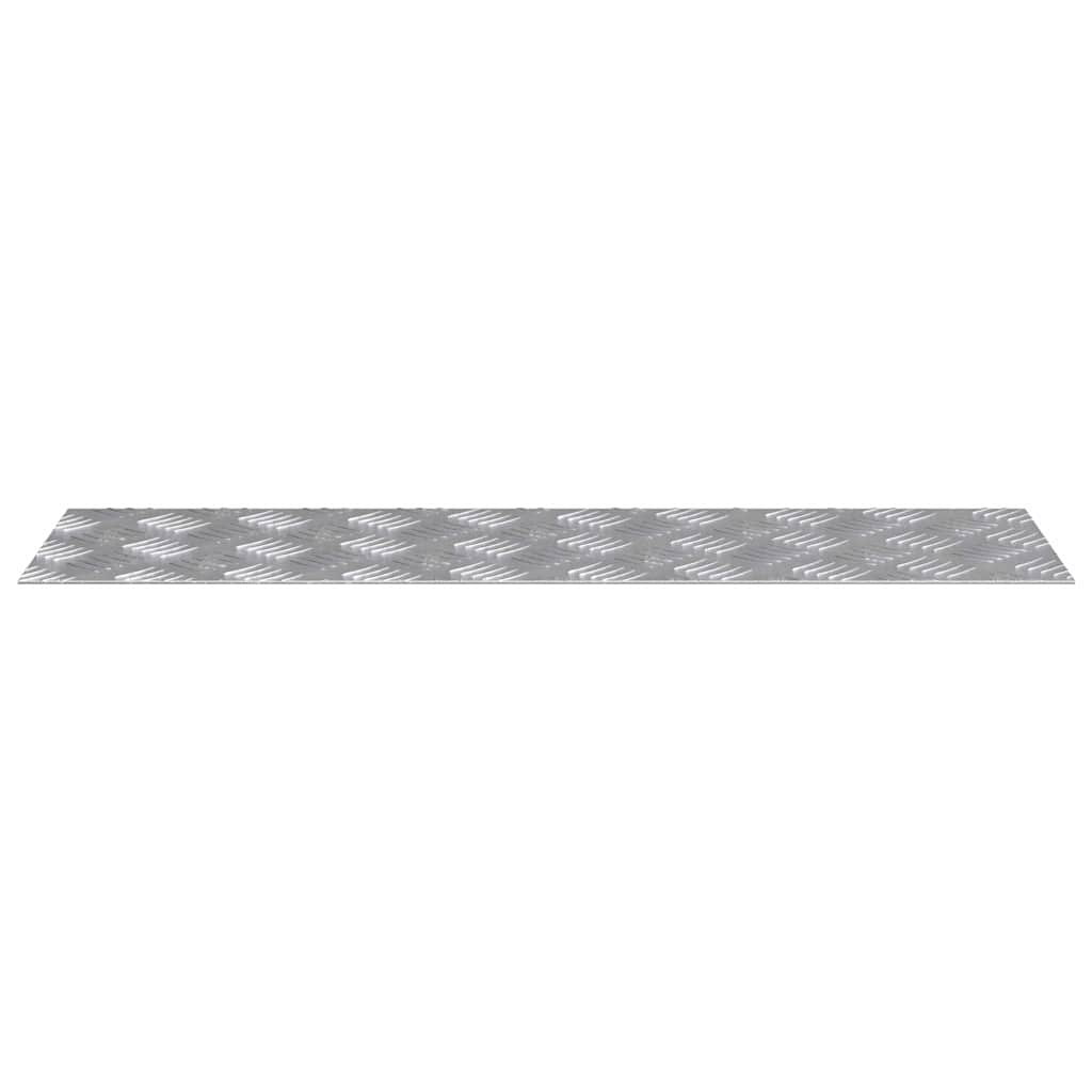 Trap Tread Rechthoekig 2 pcs Zilver 70 x 20 cm Aluminium is nu te koop bij PeponiXL, paradijselijk wonen!