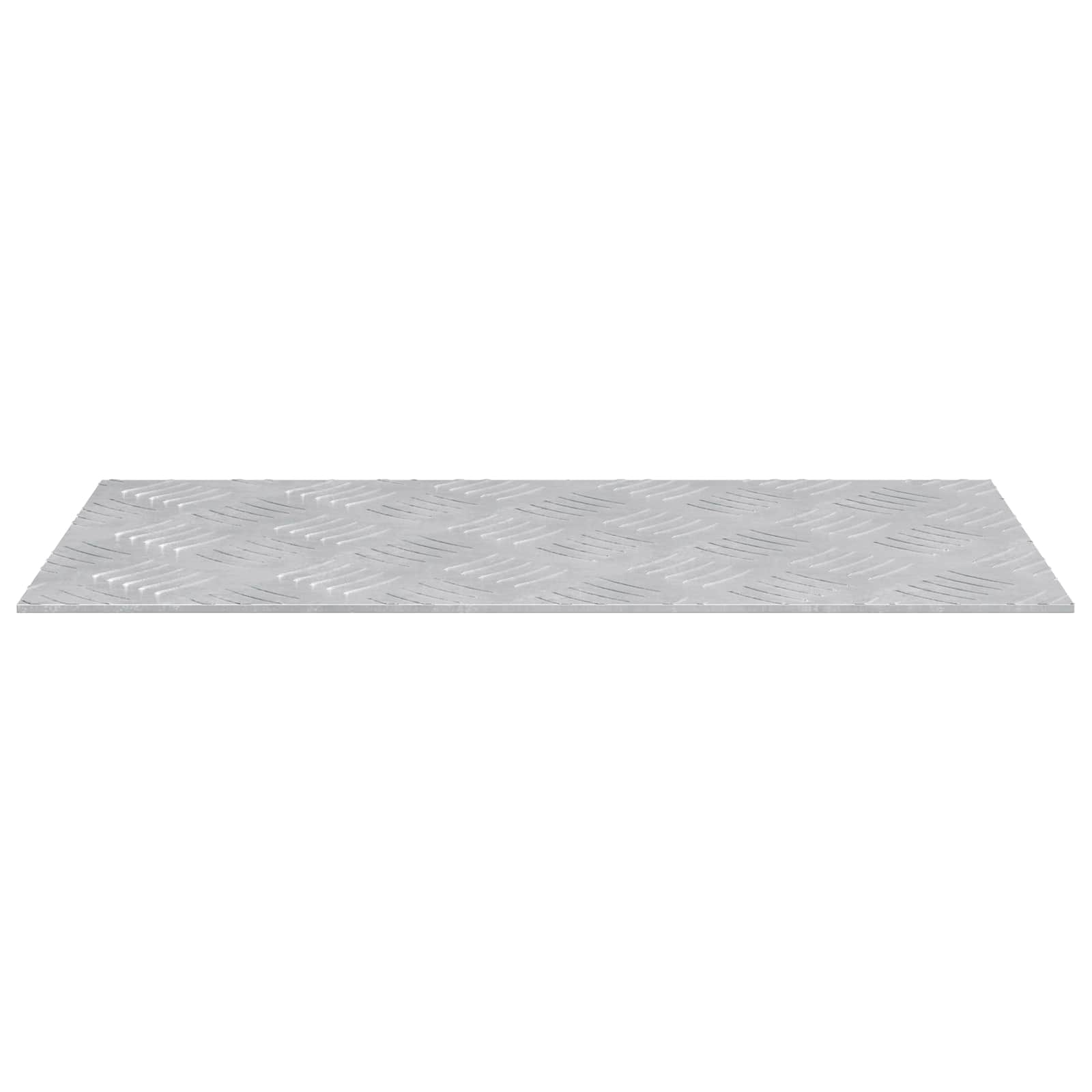 Trap Tread Rechthoekig 2 pcs Zilver 50 x 25 cm Aluminium is nu te koop bij PeponiXL, paradijselijk wonen!