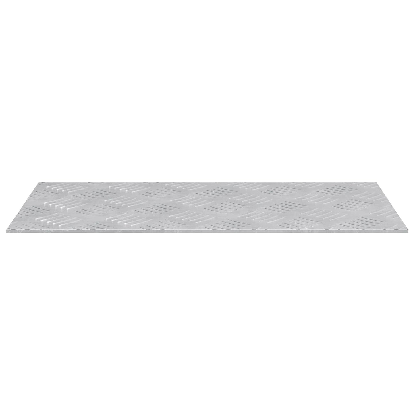 Trap Tread Rechthoekig 2 pcs Zilver 50 x 25 cm Aluminium is nu te koop bij PeponiXL, paradijselijk wonen!